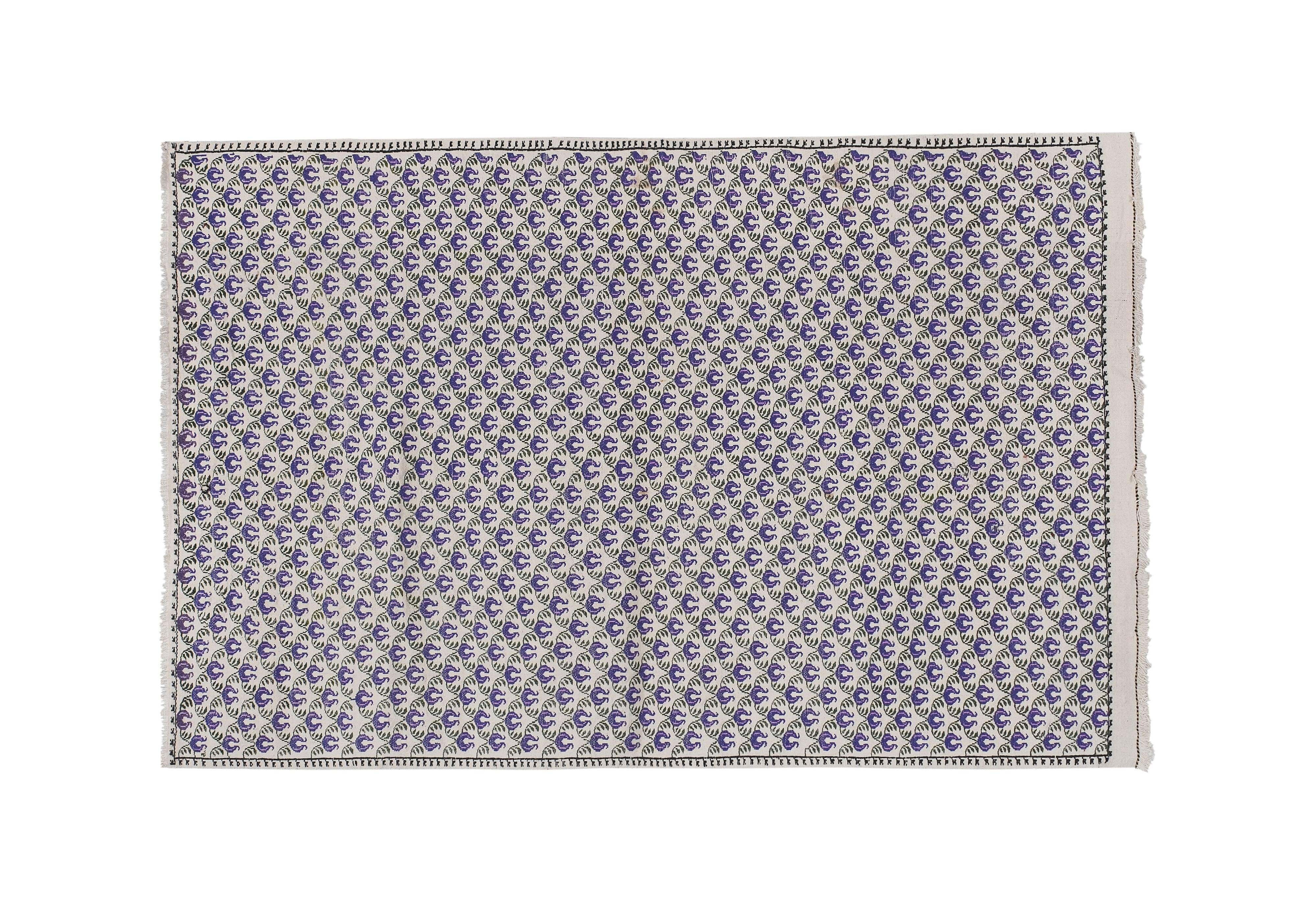 Vintage Turkish Oushak Rug Handwoven 160x250 cm