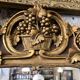 Louis XV period mirror in gilded wood and stucco, 18th century