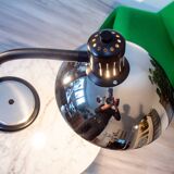 Large aluminium space age chrome lamp 1970