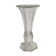Art-Deco high foot vase in molded crystal early twentieth century