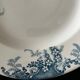 13 deep plates Terre de fer Cyclamens Louis Graves