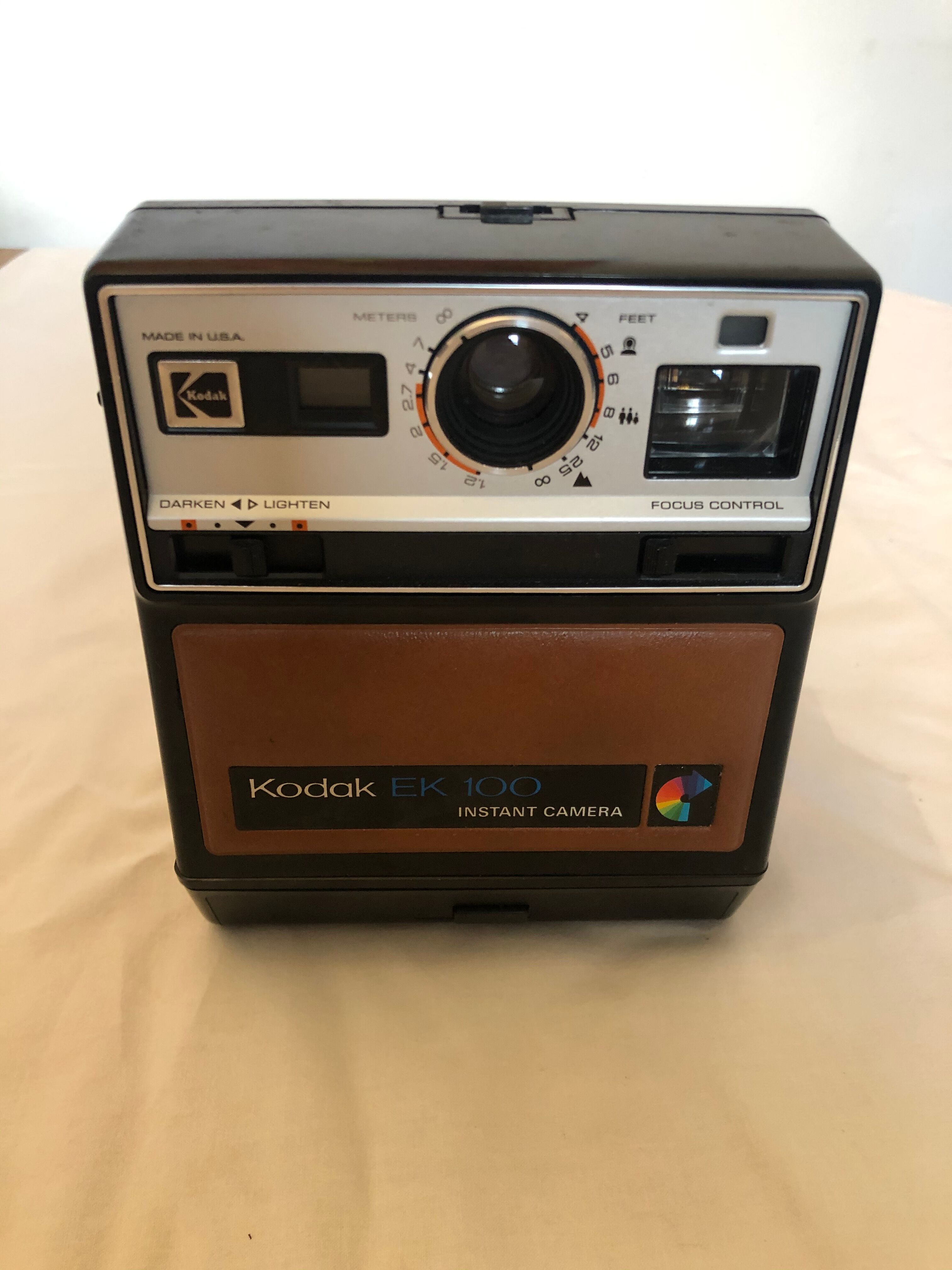 Instant polaroid vintage kodak ek 100