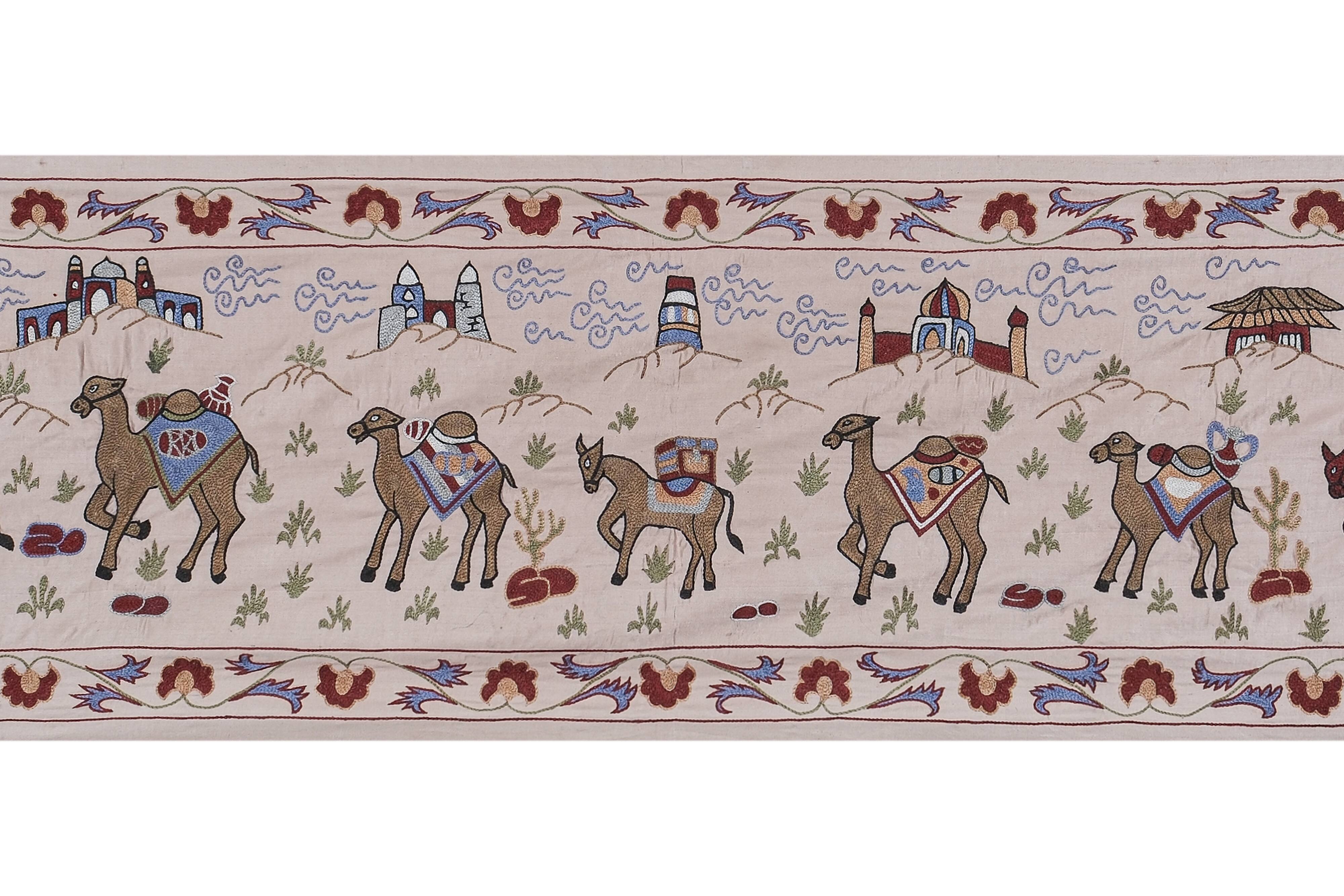 Tapis noué à la main, tapis turc vintage 54x190 cm