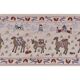Tapis noué à la main, tapis turc vintage 54x190 cm