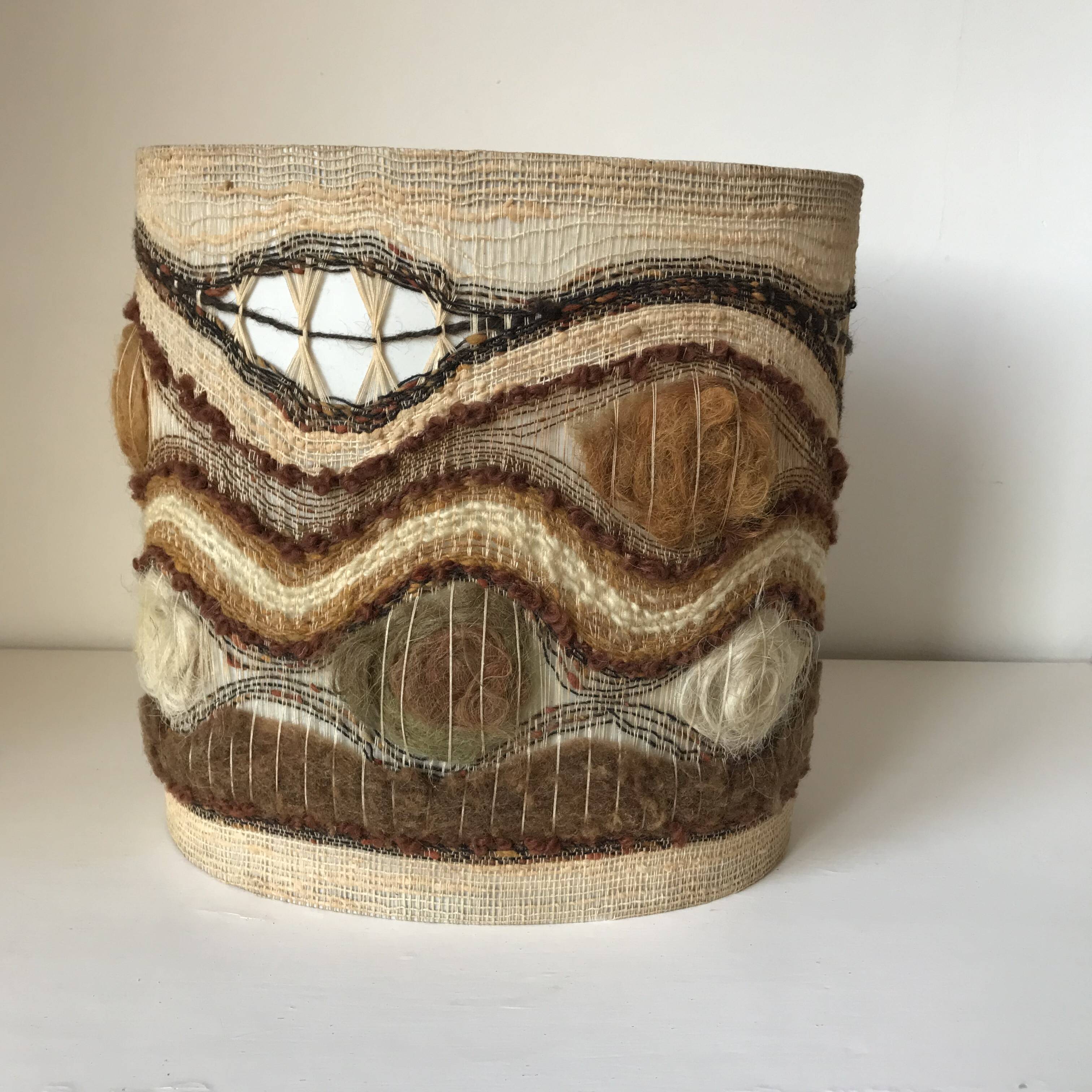 Vintage lampshade wool patterns