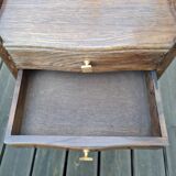 old bedside table or console with 3 drawers