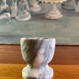Matte marble egg cup