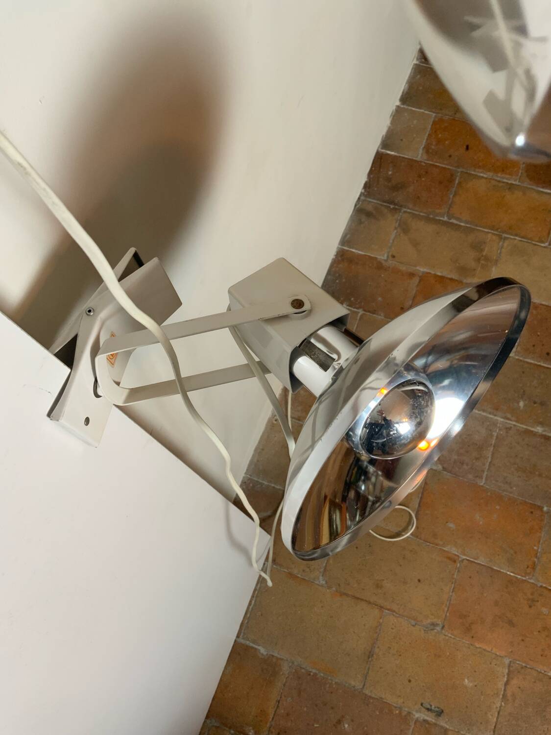 Pair of designer spotlights