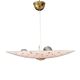 Brusel Napako style ceiling light, Czechoslovakia, 1960s.