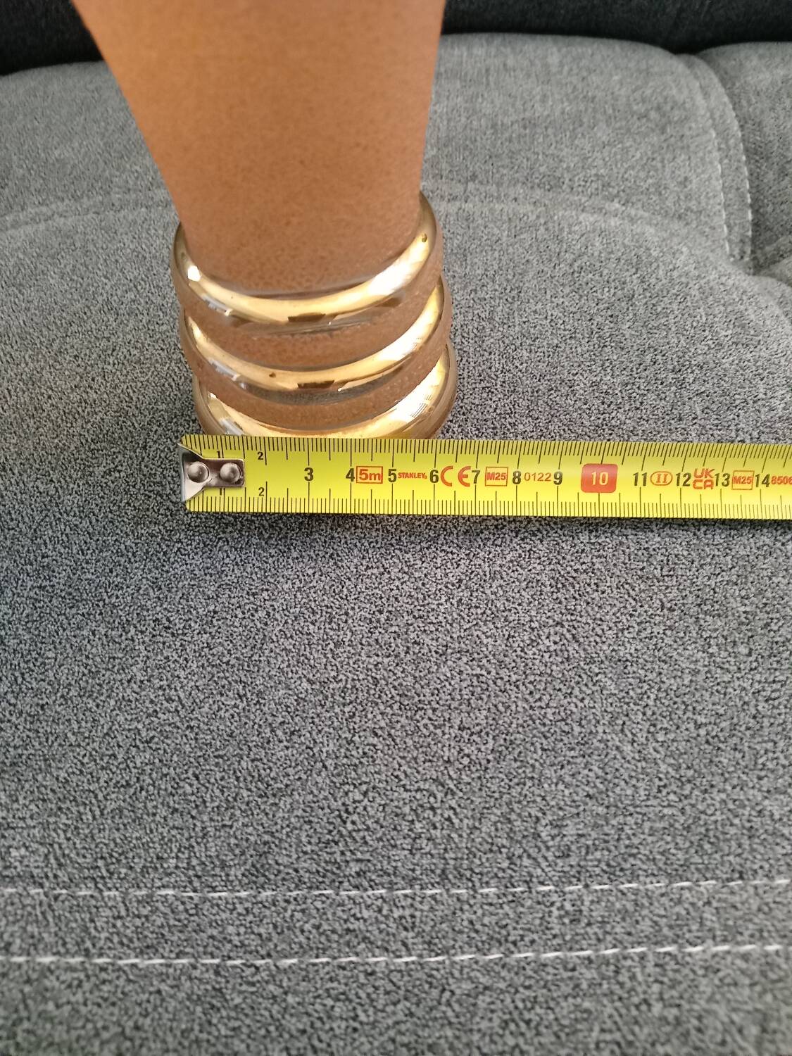 Art and Deco granite vase