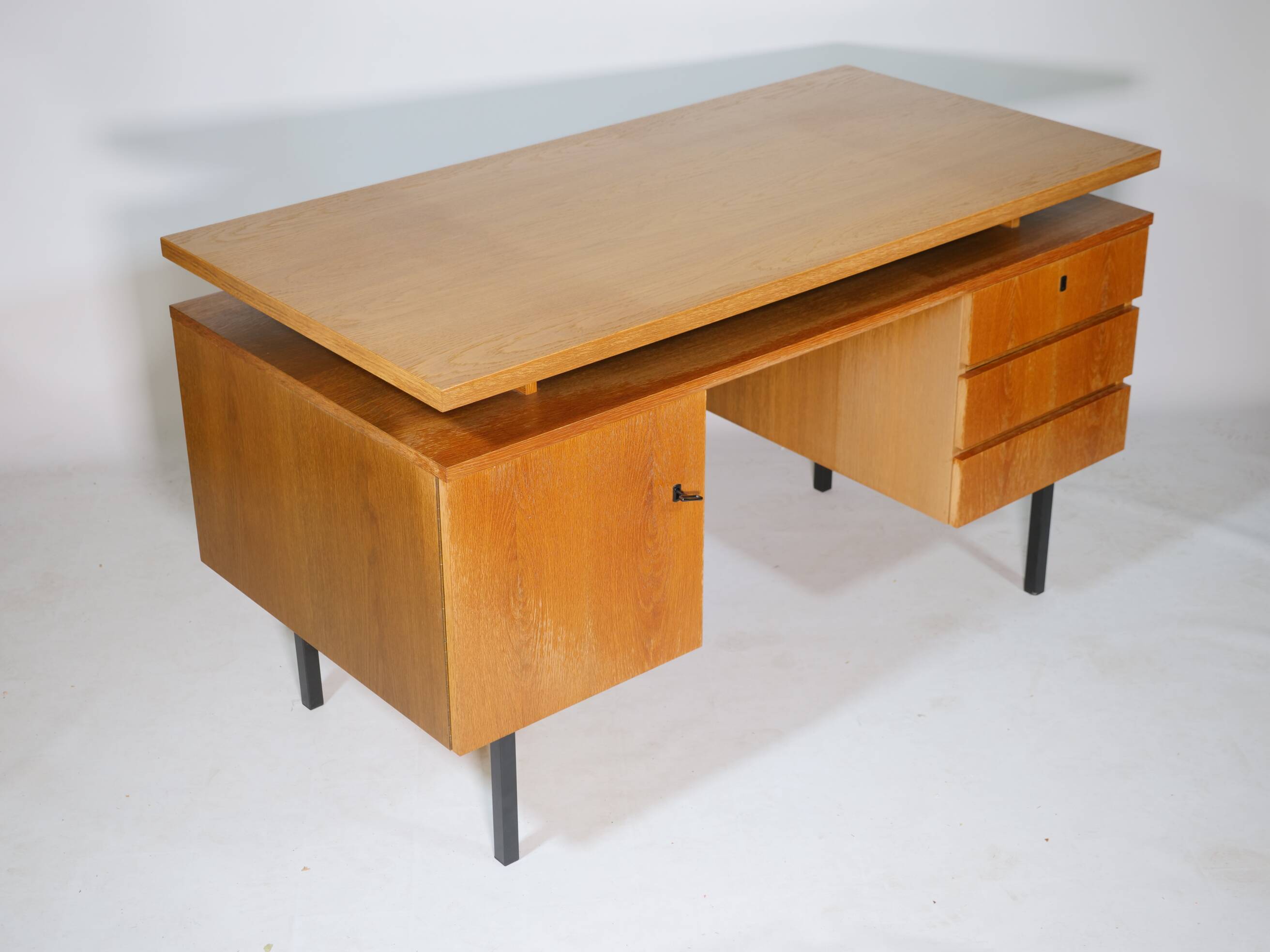 Mid-Century Design Teak Desk 1960s Office Table
