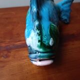 Fish in Vallauris barbotine