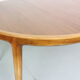 Swedish walnut dining table by B. Fridhagen for Bodafors, 1960s