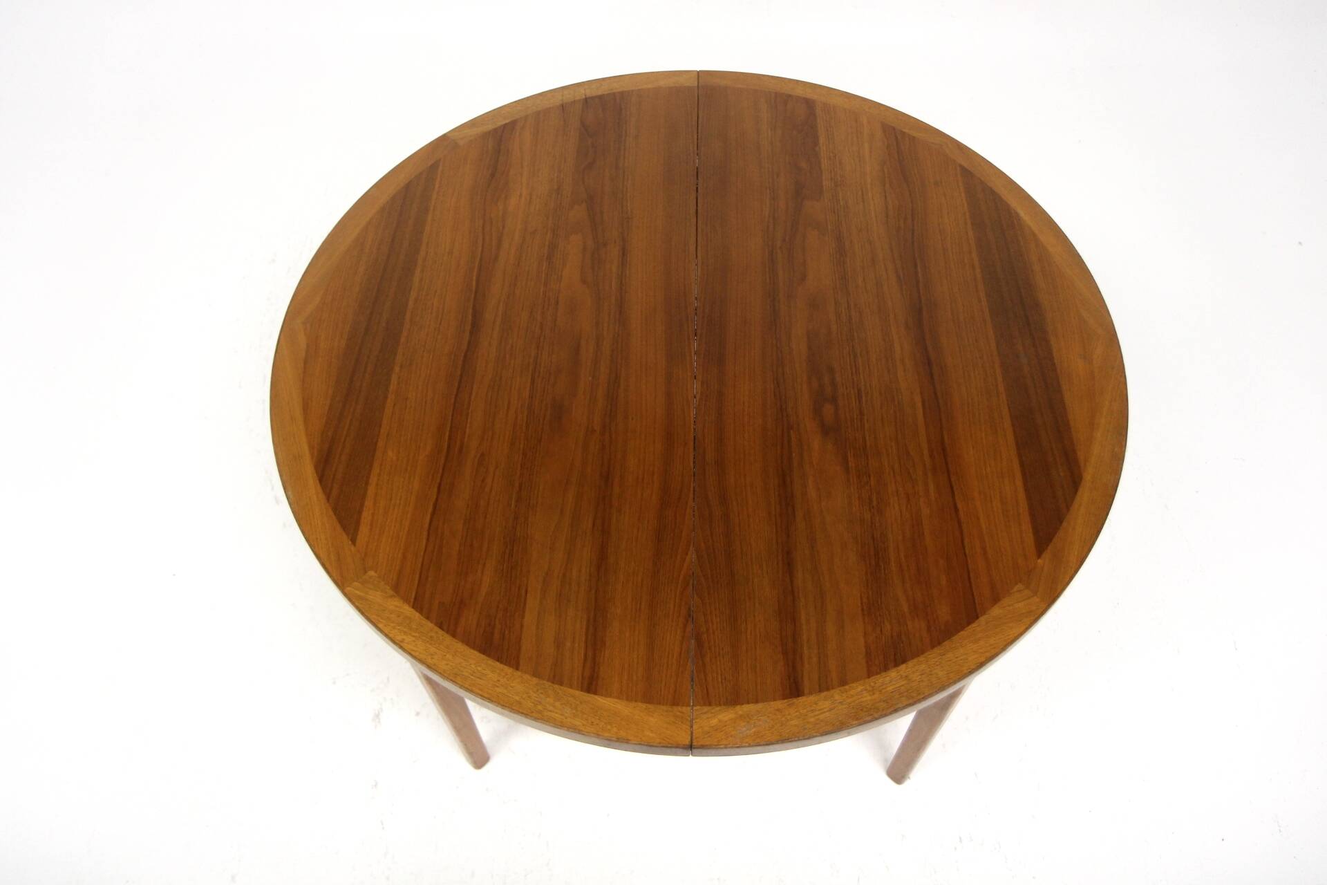 Scandinavian walnut dining table, Sweden, 1960