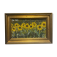 Old painting, still life with sunflowers, signed, XX century
