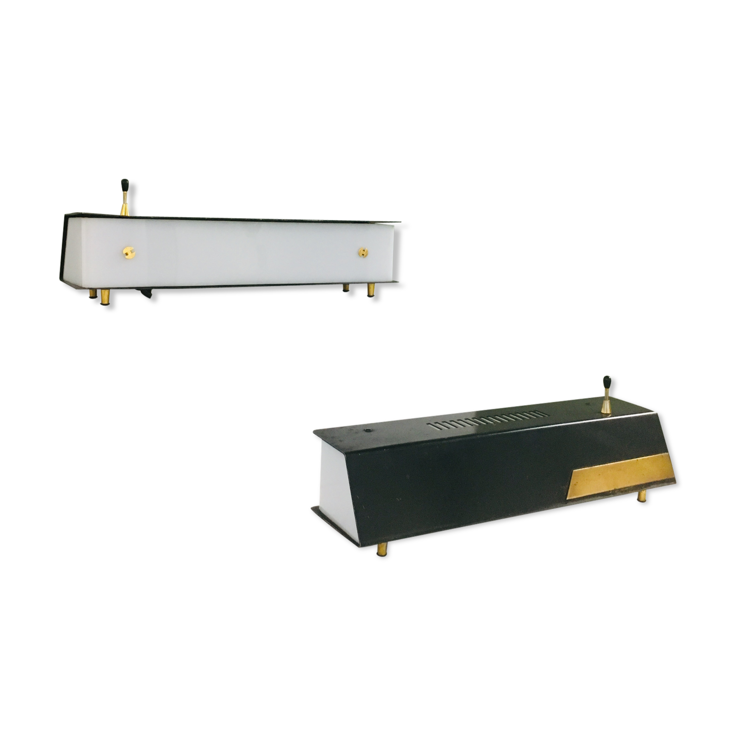 A pair of table lamps 1950