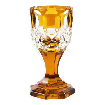 Art Deco goblet, Czechoslovakia, 1930s