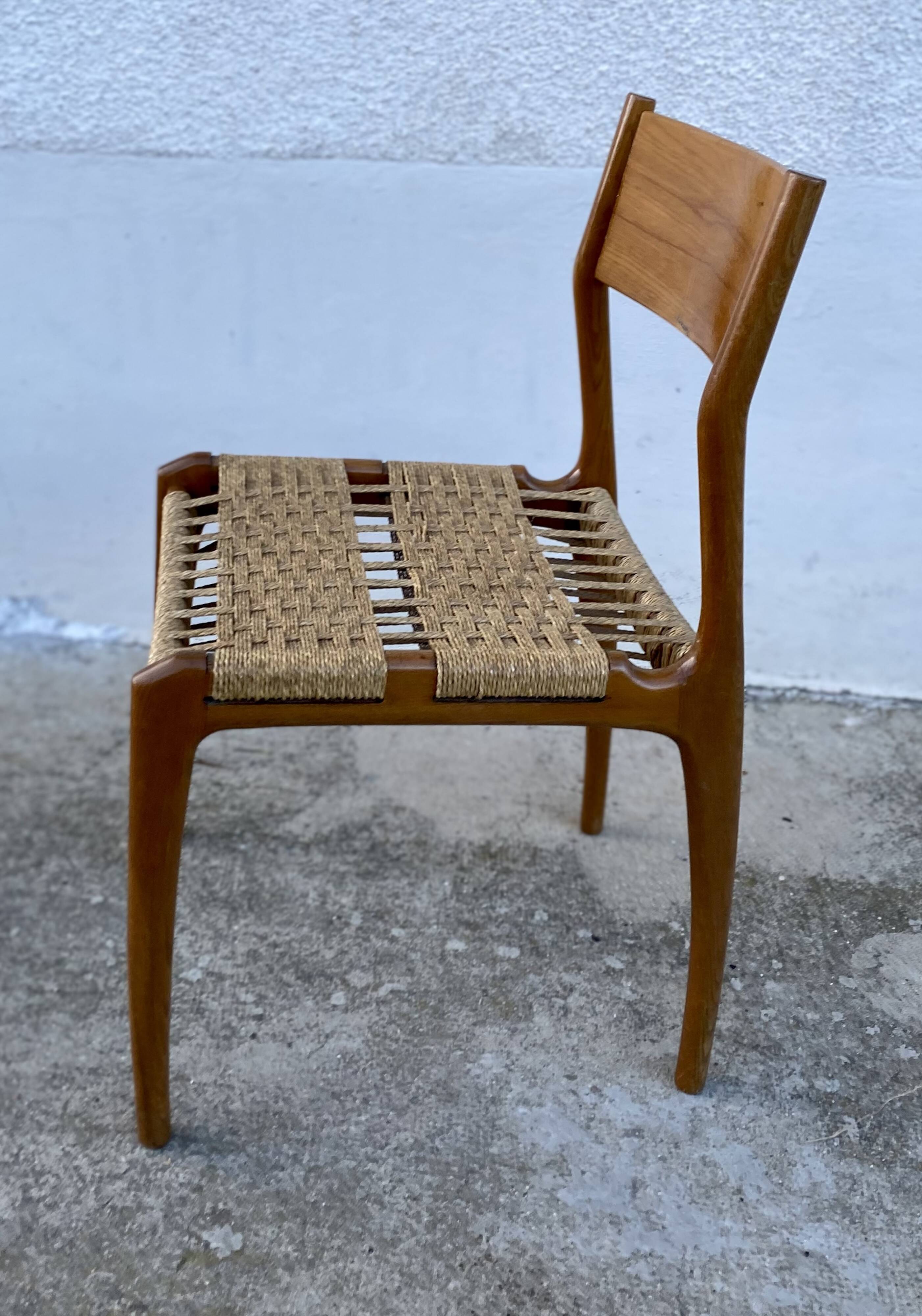 Gessef Consorzio Sedie Friuli chairs design 1960