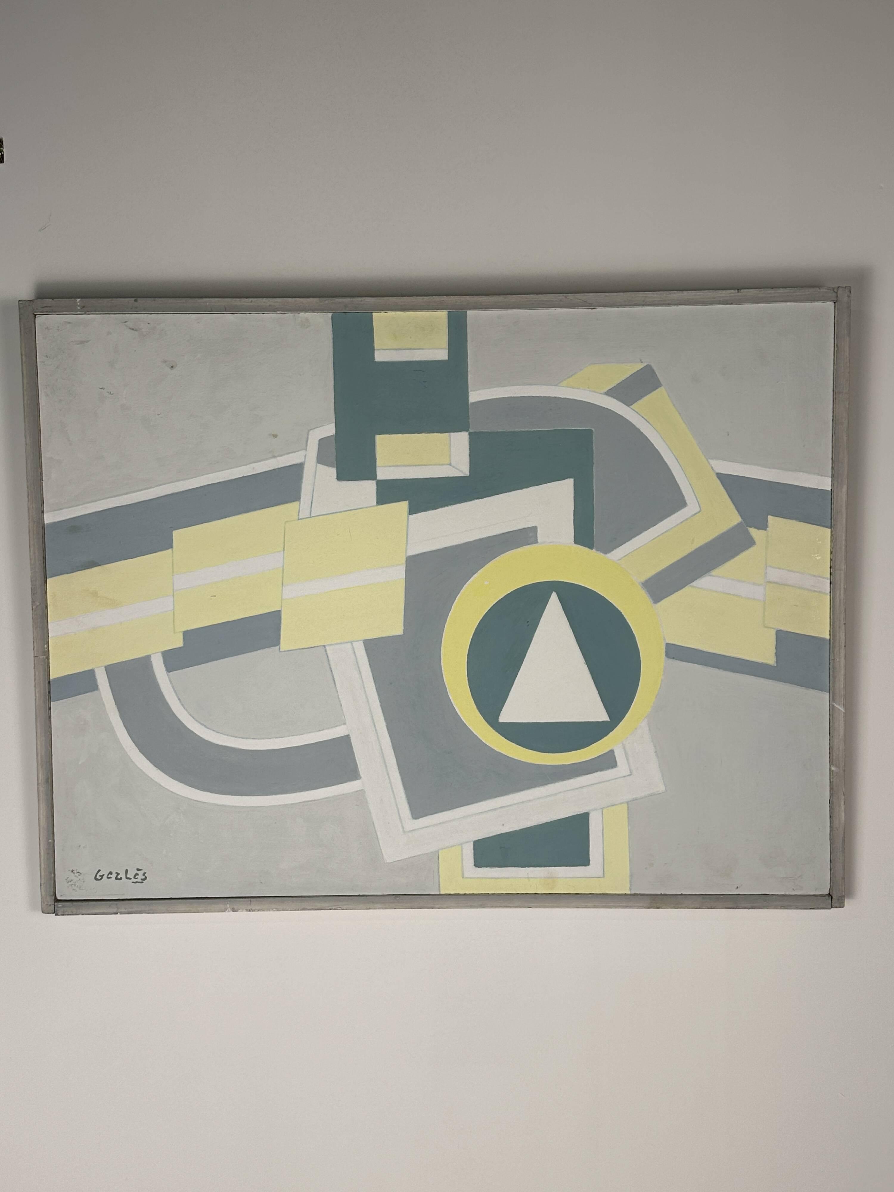 Peinture sur panneau "huile thème n°28" de GERLES