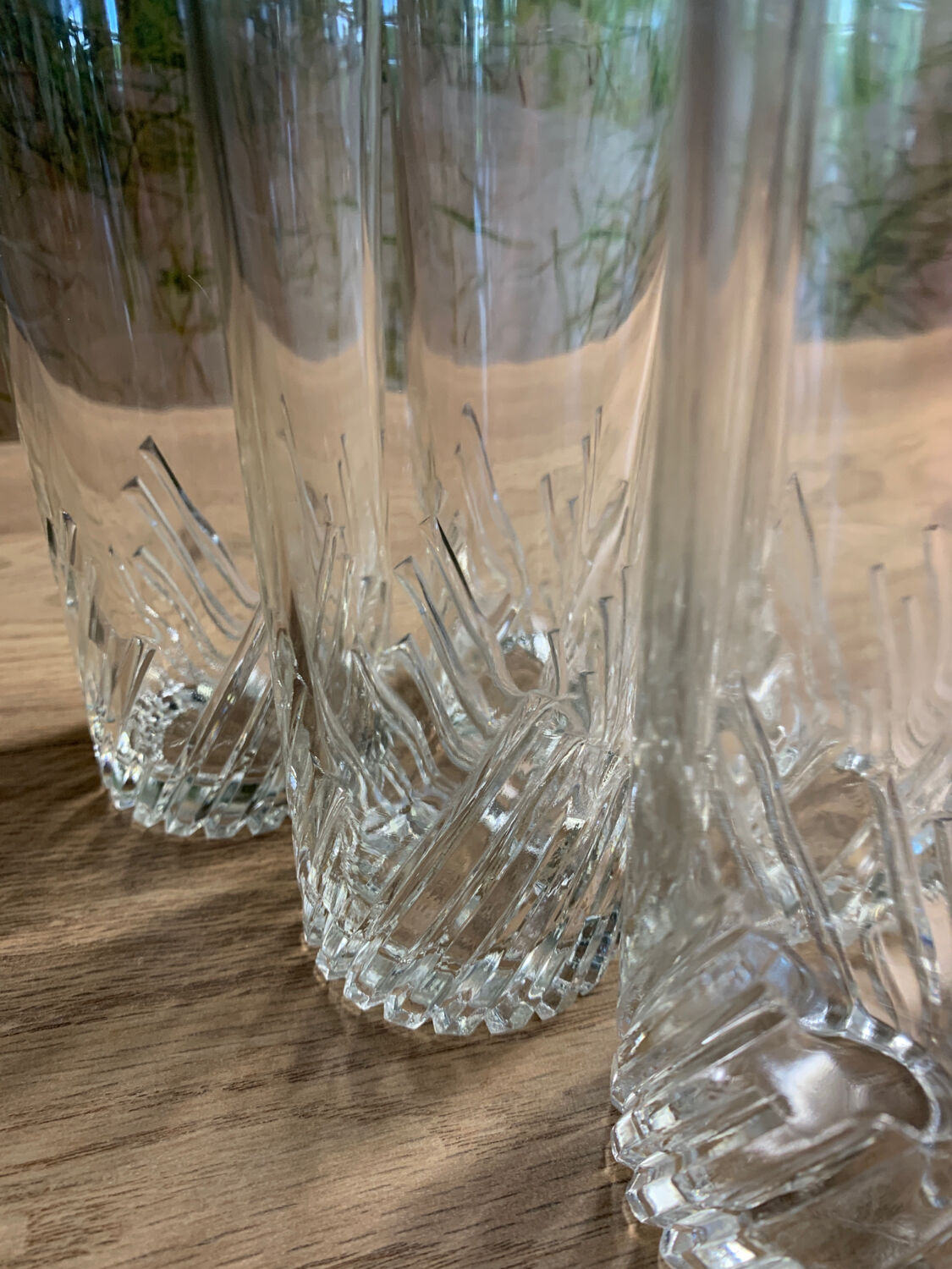 Set of 6 large glasses water / soda / aperitif ~15cm