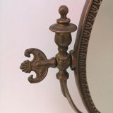 Mirror, vintage brass psyche