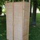 Armoire en rotin vintage