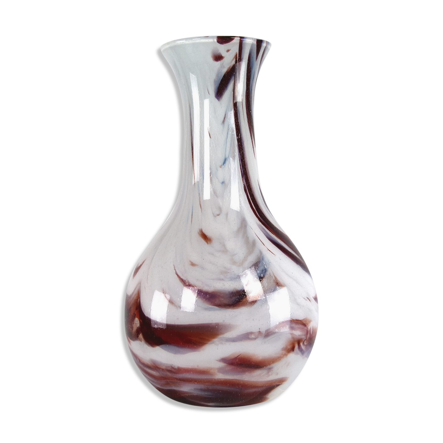 Murano floor vase by Carlo Moretti for Opaline Florence
