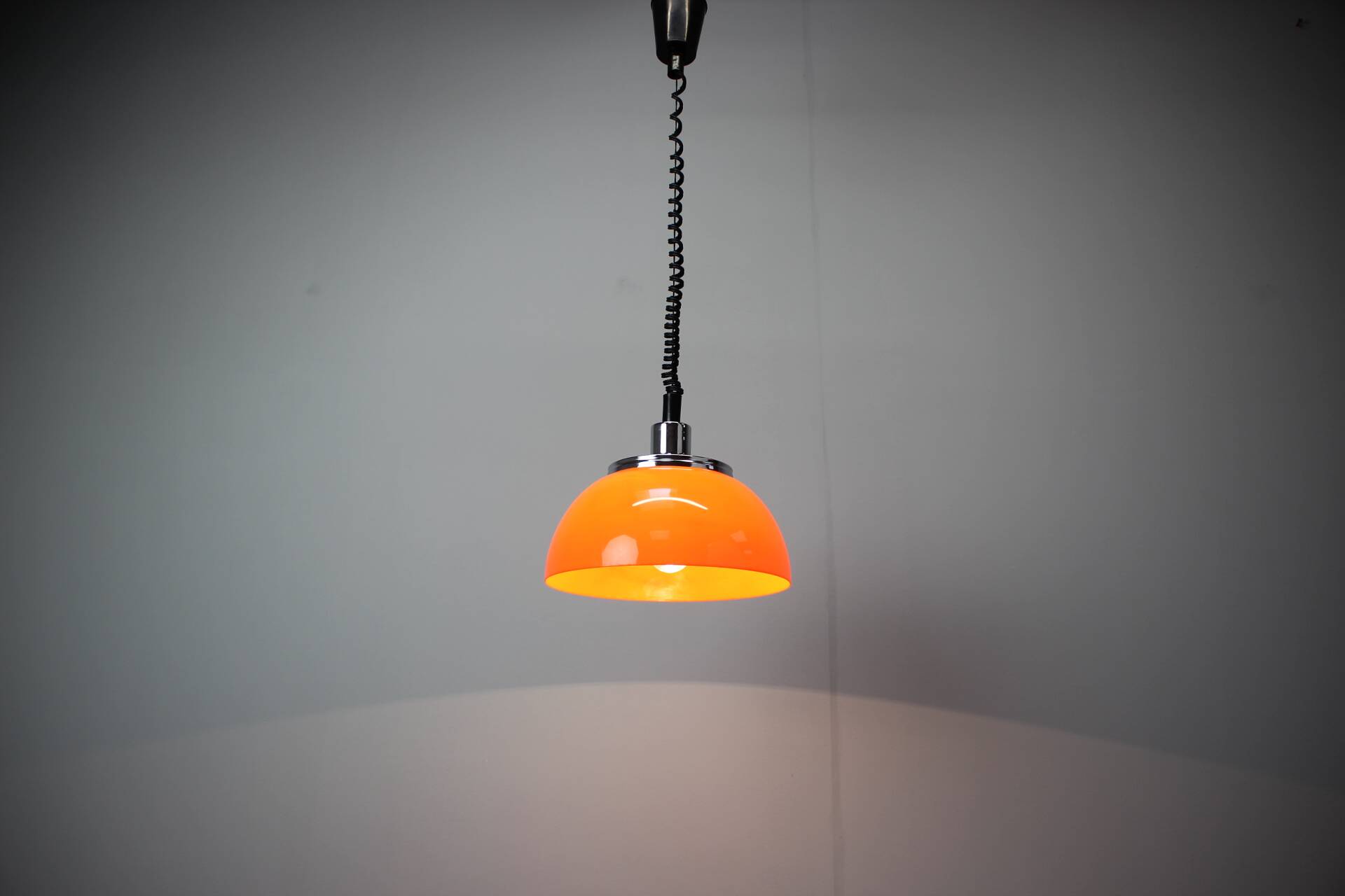 Suspended light Faro by Harvey Guzzini for Meblo, 1970s