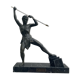 Art Deco sculpture signed Uriano