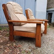 Paire de fauteuils vintage
