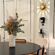 Round table HK living 140cm black