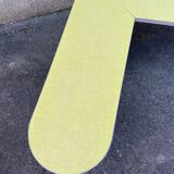 Charming formica kindergarten corner bench,