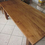 Farmhouse table in solid oak