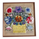 tableau fleurs brodées 1970