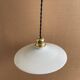 Suspension opaline ancienne