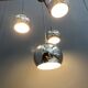 Chrome pendant lamp 1960s