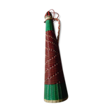 Bouteille scoubidou années 60'