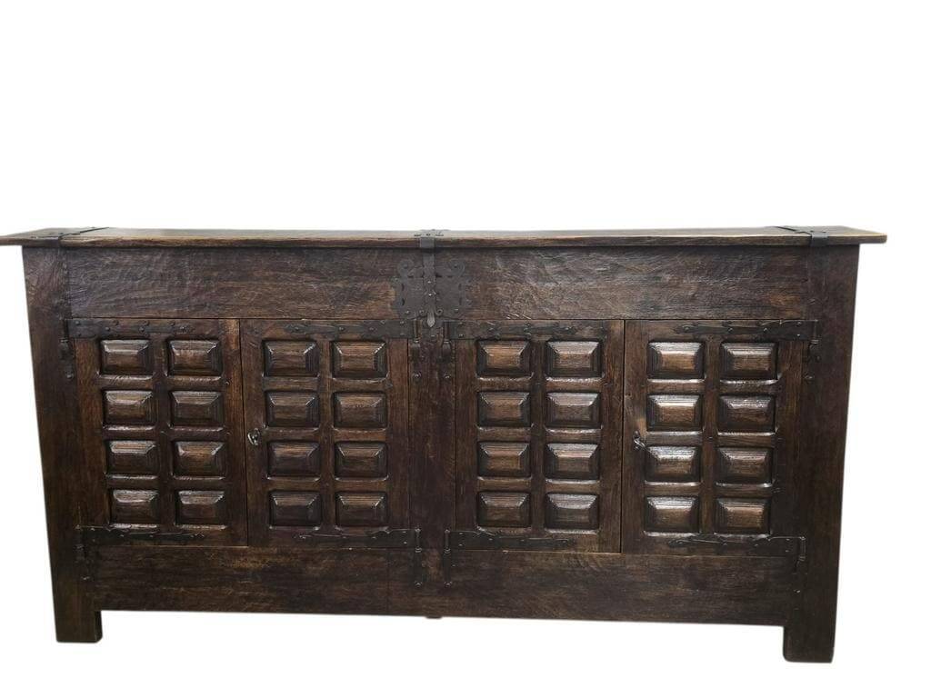 Brutalist vintage Spanish sideboard / sideboard / cabinet