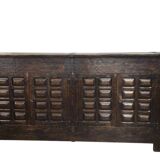 Brutalist vintage Spanish sideboard / sideboard / cabinet