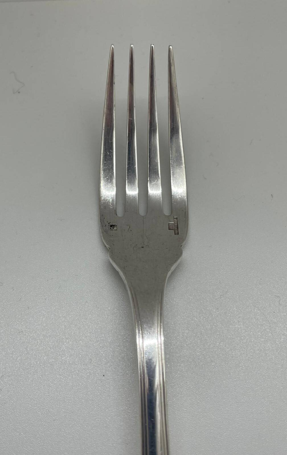 Christofle "America" fish cutlery set (x6)