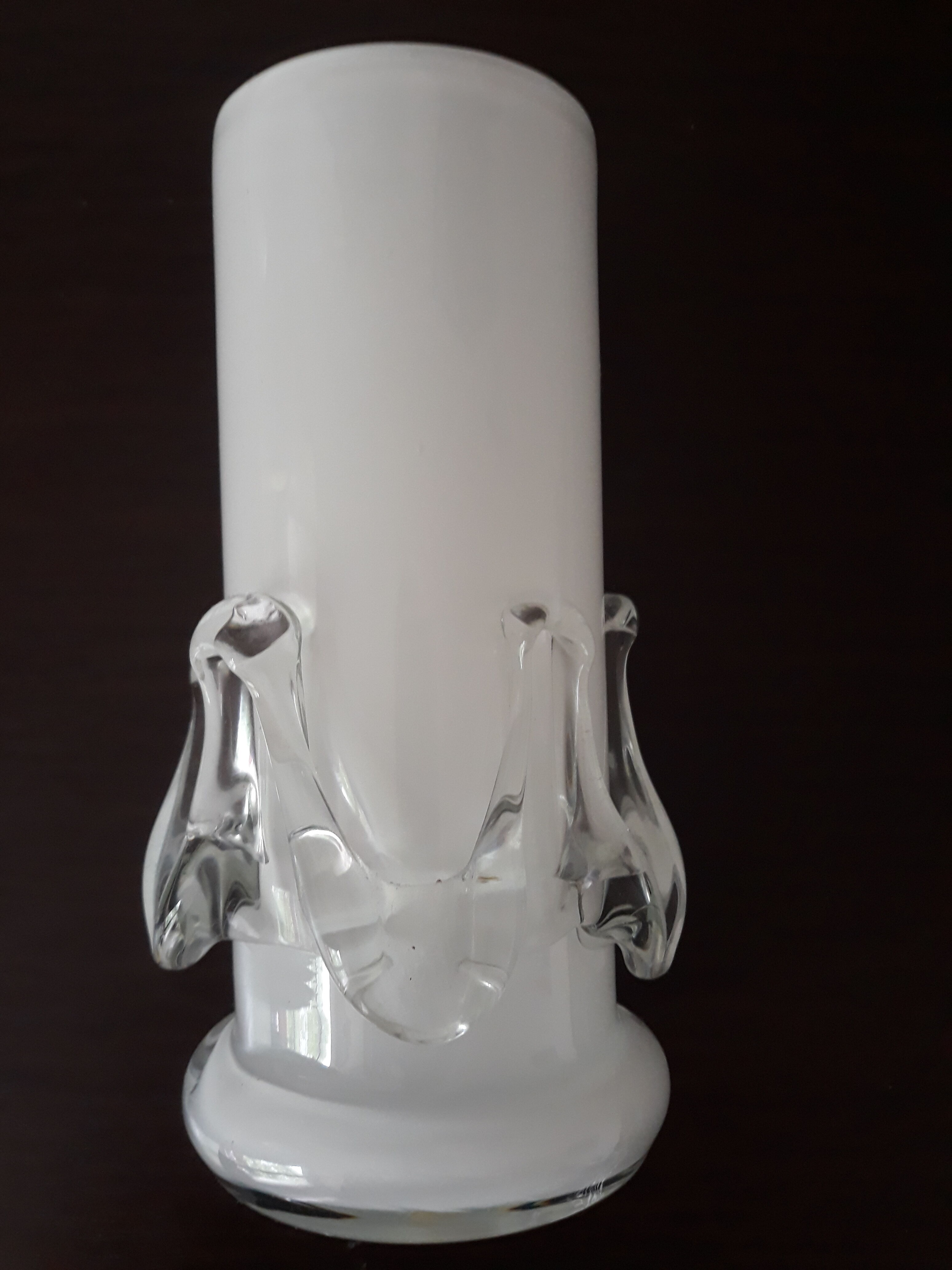 Glass vase by Sluczan-Orkusz