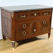 Rare Commode en Acajou, époque Louis XVI – 2ème partie XVIIIe
