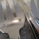 12 silver-plated oyster forks, goldsmith Collet Grand Prix Monaco