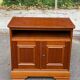 Louis Philippe sideboard in satin cherry wood on casters