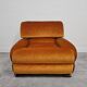 Fauteuil Mid-Century Modern en velours par Zev & Zev