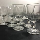 8 Louis Philippe cut glasses