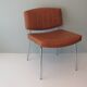 Chaise d'appoint modèle 'Conseil' dessinée par Pierre Guariche pour Meurop Belgique 1960