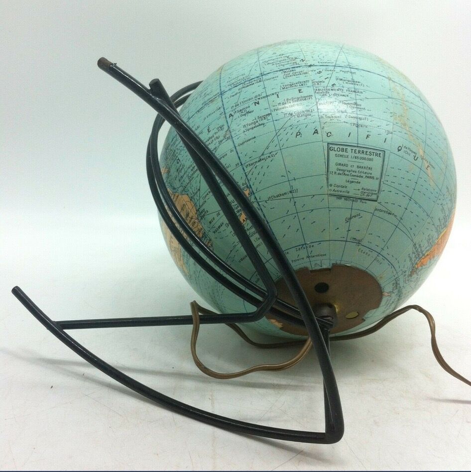 Light glass globe, 1960