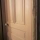 Haussmannian door 83x220.5cm with an old glazed transom frame.