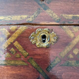 Boite ancienne en bois verni
